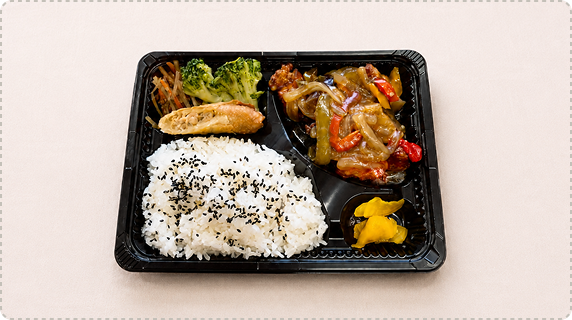 鶏と野菜のあんかけ 600円（税込）